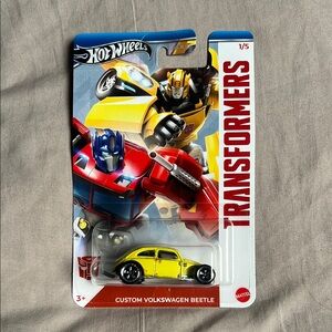 Hot Wheels Transformers Custom Volkswagen Beetle 1:64